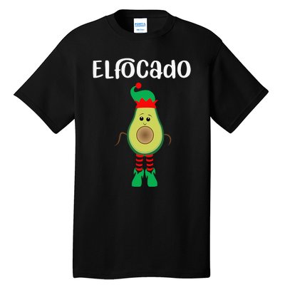 Elfocado - An Avocado Dressed As An Elf Tall T-Shirt