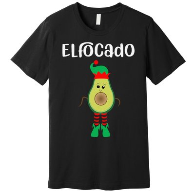 Elfocado - An Avocado Dressed As An Elf Premium T-Shirt