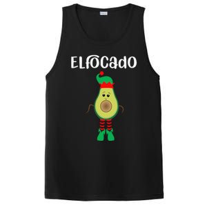 Elfocado - An Avocado Dressed As An Elf PosiCharge Competitor Tank