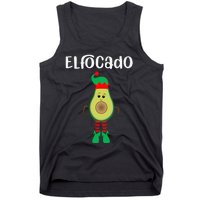 Elfocado - An Avocado Dressed As An Elf Tank Top