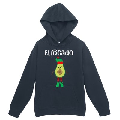 Elfocado - An Avocado Dressed As An Elf Urban Pullover Hoodie