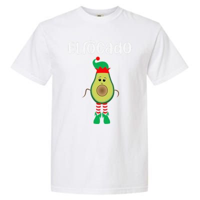 Elfocado - An Avocado Dressed As An Elf Garment-Dyed Heavyweight T-Shirt