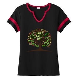 Environtal Awareness Animal Protection Nature Earth Day Gift Ladies Halftime Notch Neck Tee