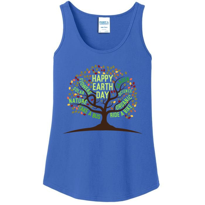 Environtal Awareness Animal Protection Nature Earth Day Gift Ladies Essential Tank