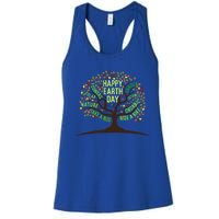 Environtal Awareness Animal Protection Nature Earth Day Gift Women's Racerback Tank