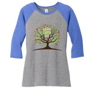 Environtal Awareness Animal Protection Nature Earth Day Gift Women's Tri-Blend 3/4-Sleeve Raglan Shirt