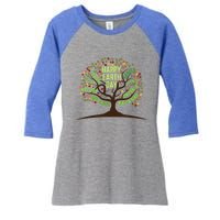 Environtal Awareness Animal Protection Nature Earth Day Gift Women's Tri-Blend 3/4-Sleeve Raglan Shirt