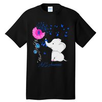 Elephant ALS Awareness - ALS Ribbon Tall T-Shirt