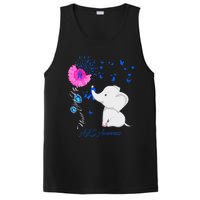 Elephant ALS Awareness - ALS Ribbon PosiCharge Competitor Tank