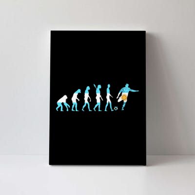 Evolution Argentina Argentinian Football Argentinian Roots Canvas