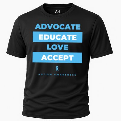 Educate Autism Awareness Performance Shirt