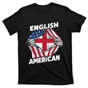 English And American Flag England Proud T-Shirt