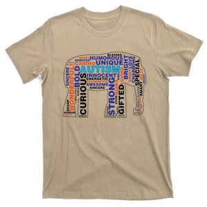 Elephant Autism Awareness Autism Awareness Gift T-Shirt