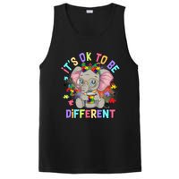 Elephant Autism Awareness ItS Ok To Be Different PosiCharge Competitor Tank