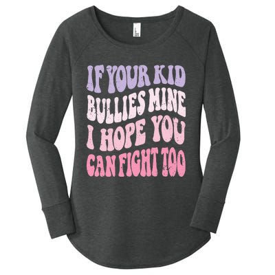 Empowering Against Bullies: Unleash Your Inner Strength Women's Perfect Tri Tunic Long Sleeve Shirt