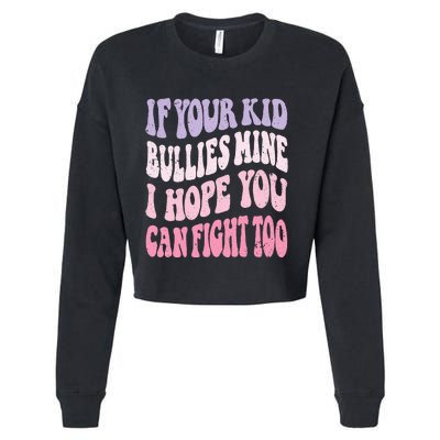 Empowering Against Bullies: Unleash Your Inner Strength Cropped Pullover Crew