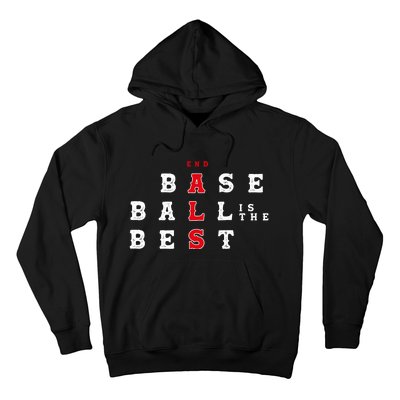 End Als Baseball Is The Best Baseball Lover Baseball Team Hoodie