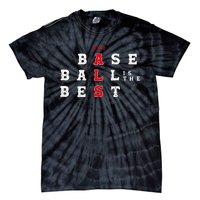 End Als Baseball Is The Best Baseball Lover Baseball Team Tie-Dye T-Shirt