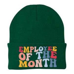 Employee Appreciation Best Employee Employee Of The Month Knit Cap Winter Beanie