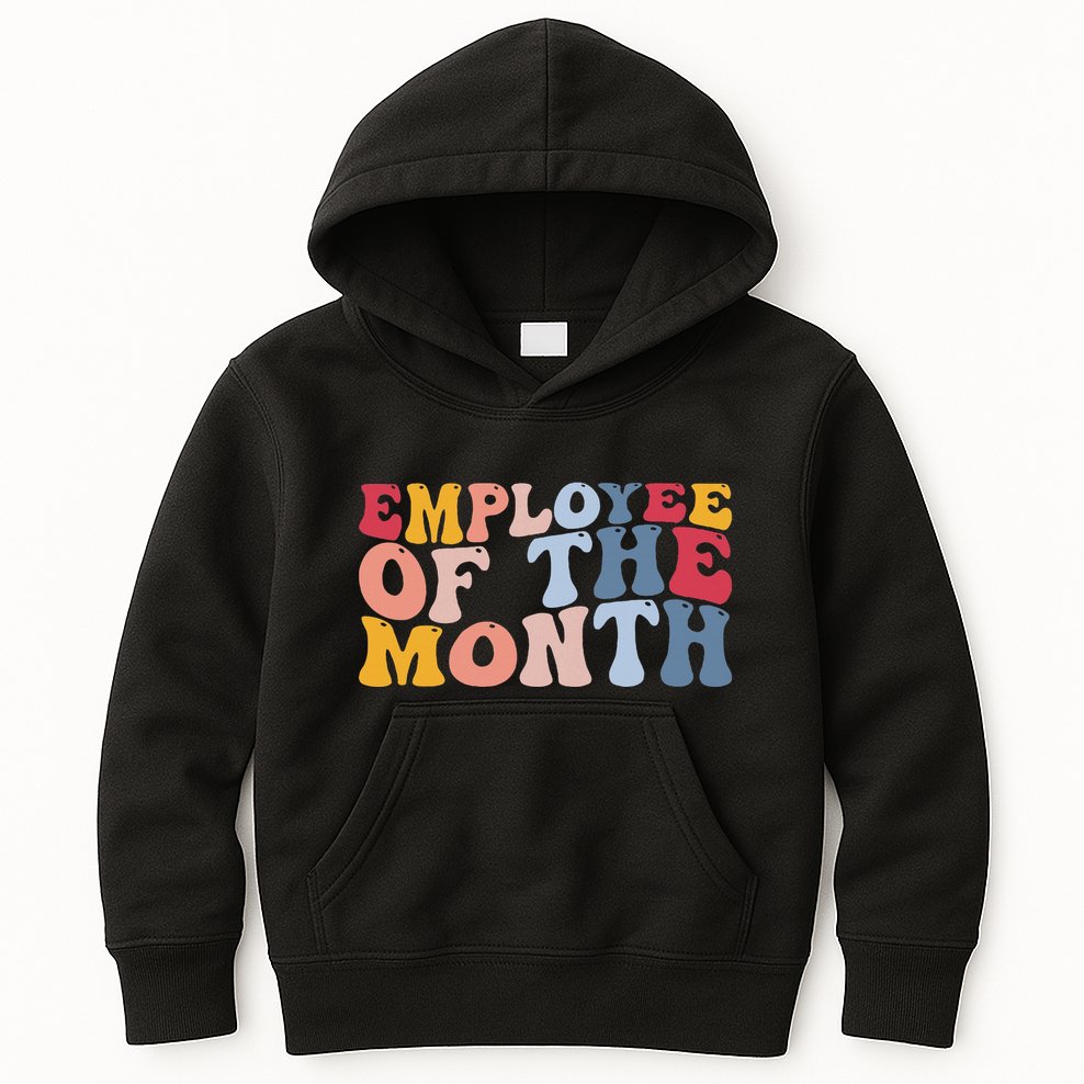 Employee Appreciation Best Employee Employee Of The Month Kids Hoodie