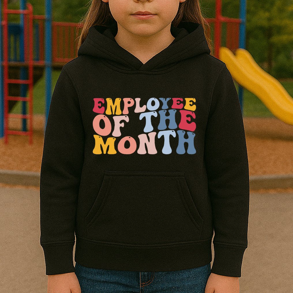Employee Appreciation Best Employee Employee Of The Month Kids Hoodie