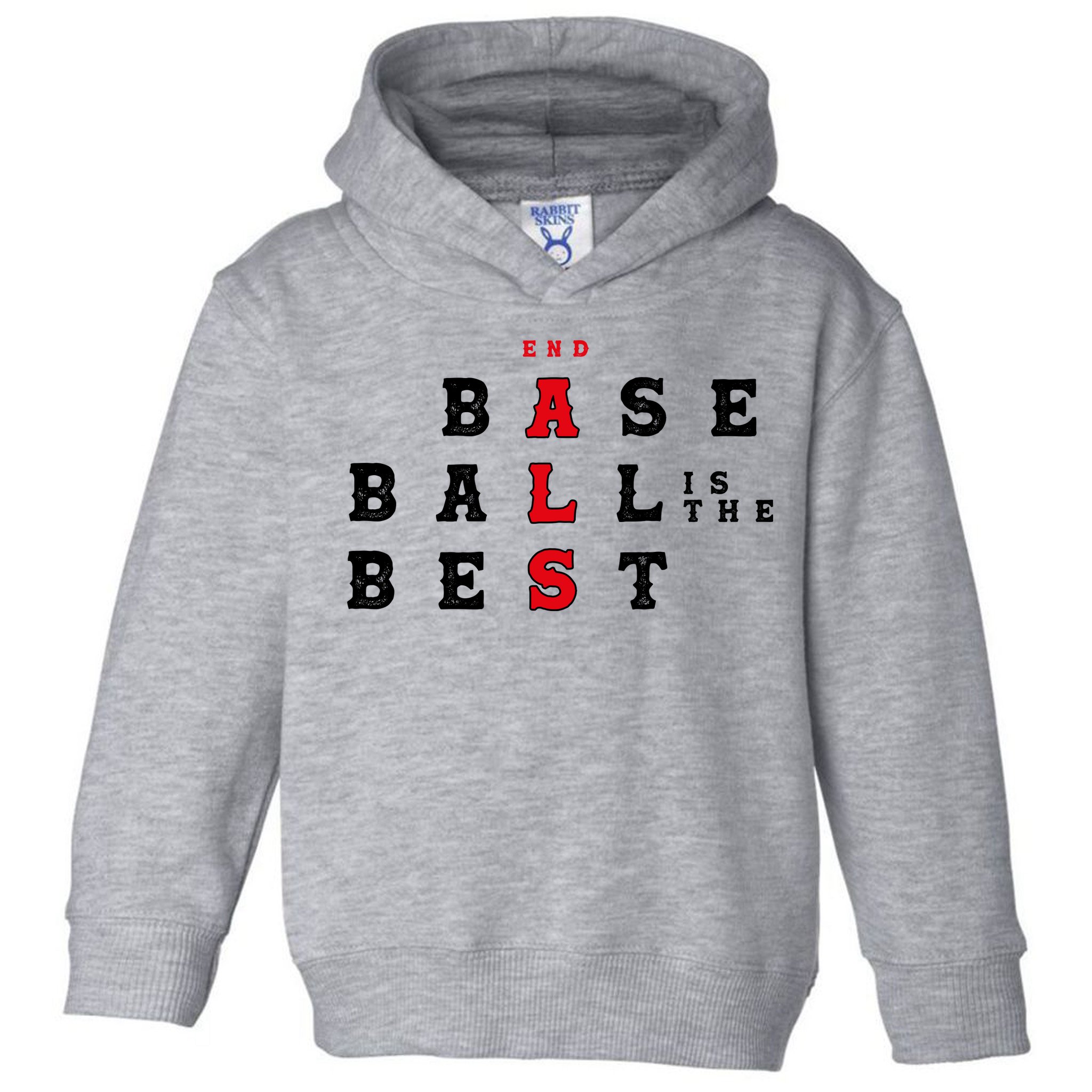 End Als Baseball Is The Best Baseball Lover Baseball Team Toddler Hoodie
