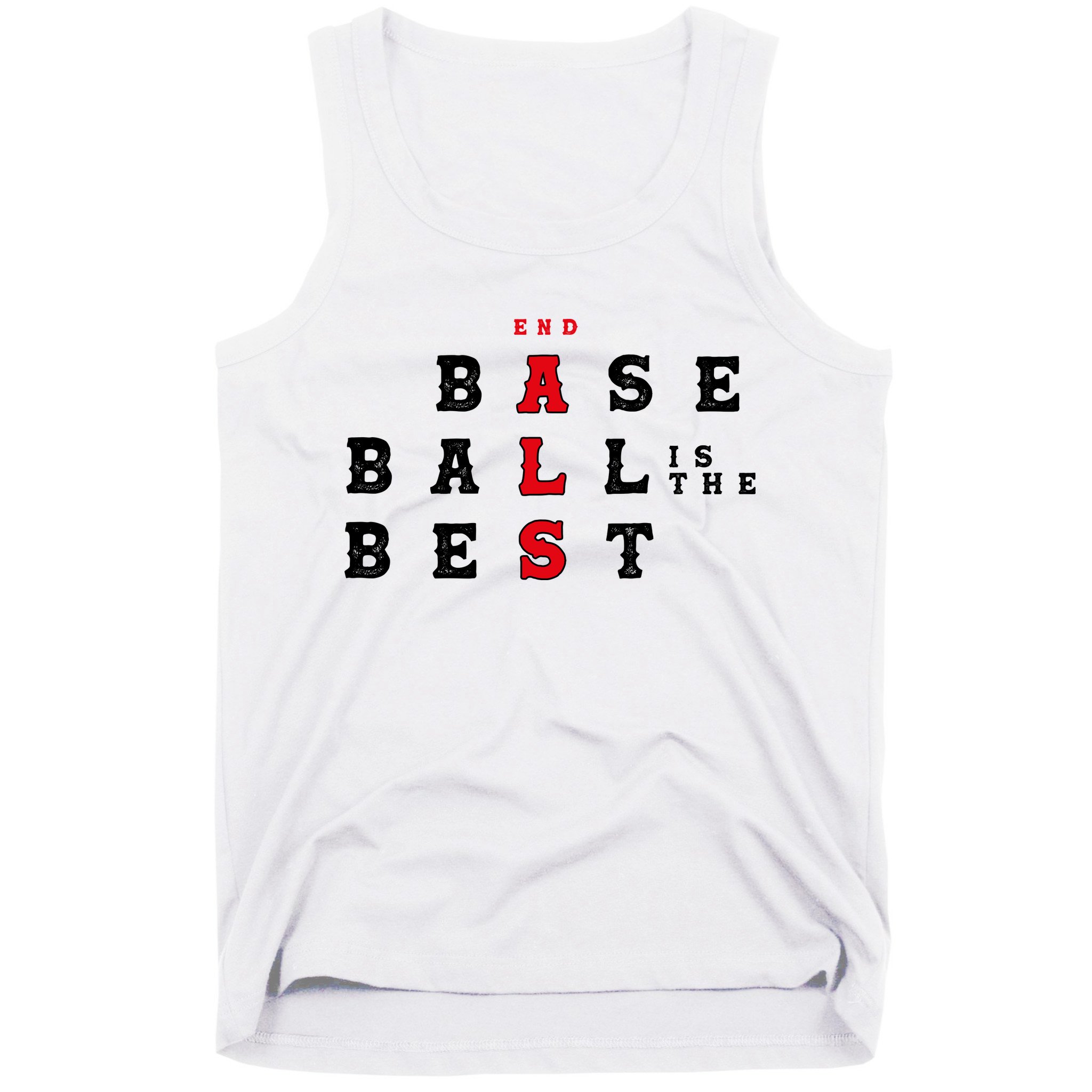 End Als Baseball Is The Best Baseball Lover Baseball Team Tank Top