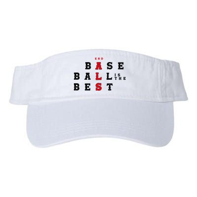 End Als Baseball Is The Best Baseball Lover Baseball Team Visor