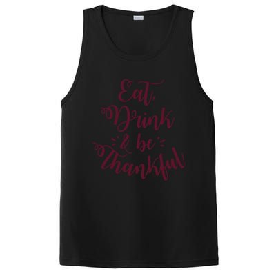 Eat And Be Thankful Gift PosiCharge Competitor Tank