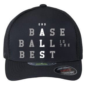 End Als Baseball Is The Best Flexfit Unipanel Trucker Cap