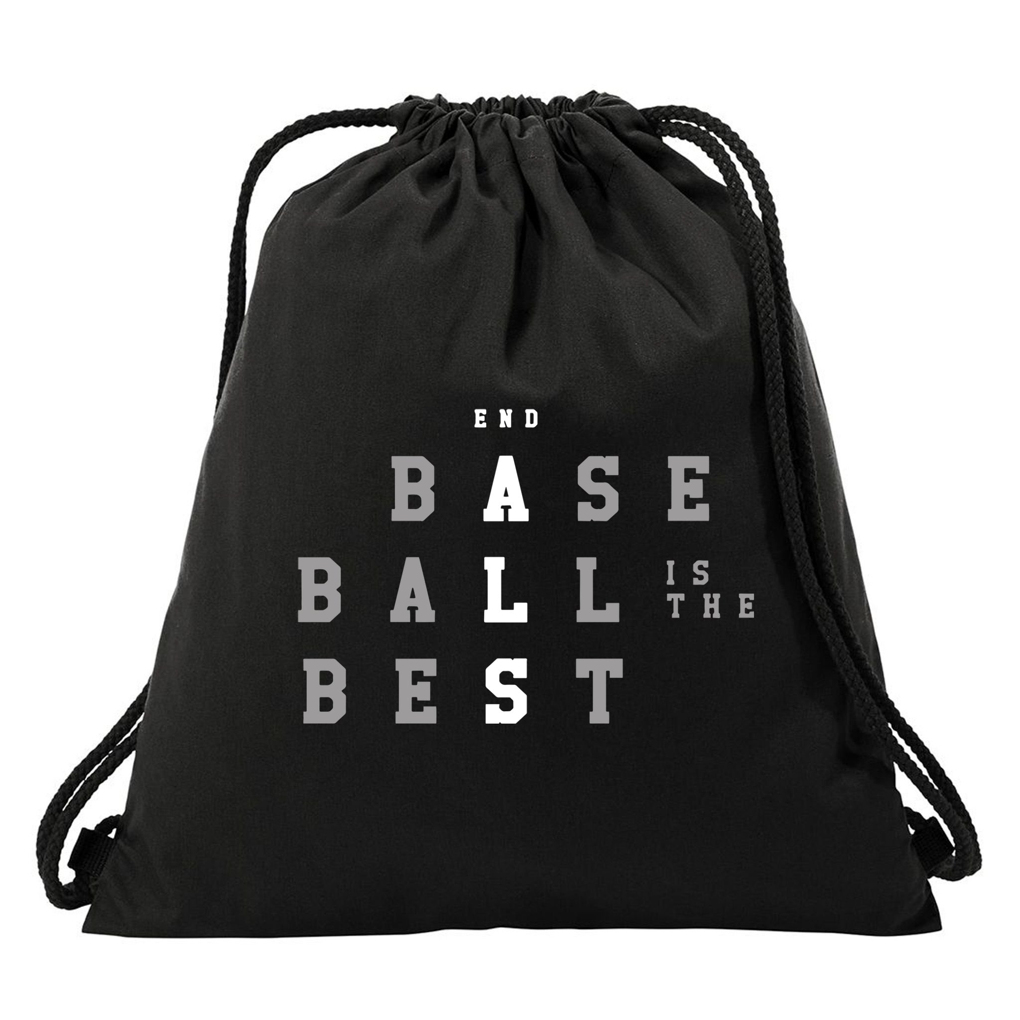 End Als Baseball Is The Best Drawstring Bag
