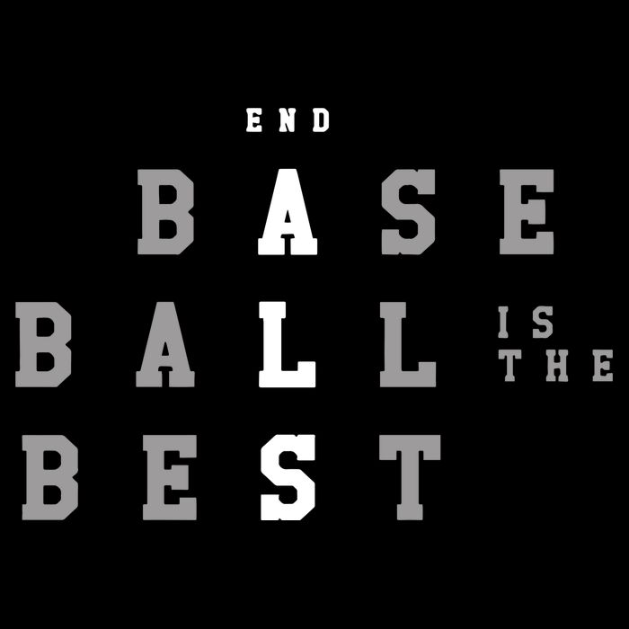 End Als Baseball Is The Best Baby Bodysuit