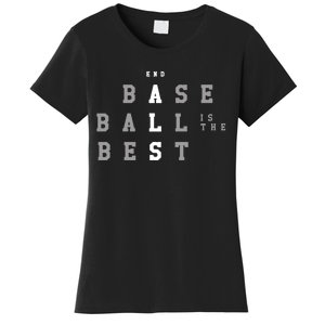 End Als Baseball Is The Best Women's T-Shirt