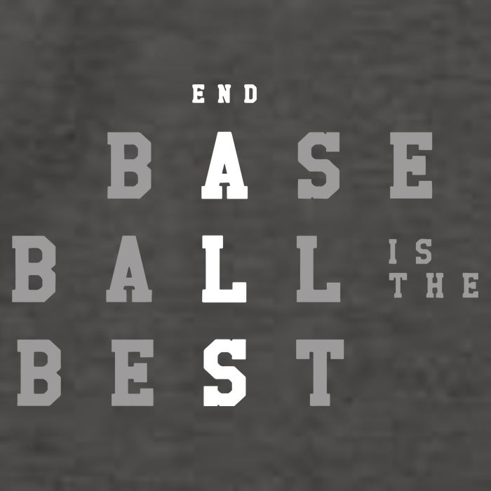 End Als Baseball Is The Best Vector Backpack