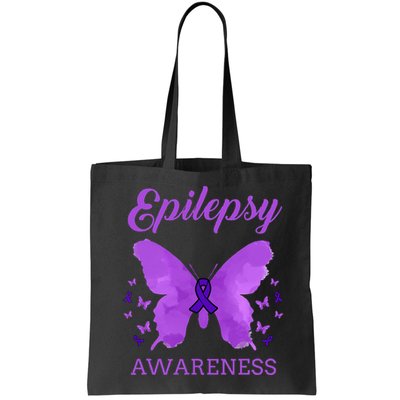 Epilepsy Awareness Butterfly Epilepsy Warrior Bag