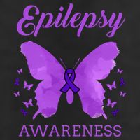 Epilepsy Awareness Butterfly Epilepsy Warrior Hat