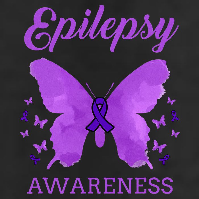 Epilepsy Awareness Butterfly Epilepsy Warrior Hat