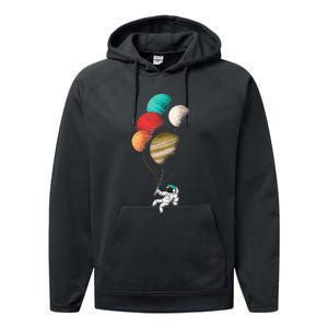 EDM Astronaut Balloon Design Dance Rave Music Festival Performance Fleece Hoodie