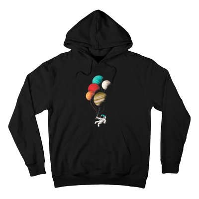 EDM Astronaut Balloon Design Dance Rave Music Festival Hoodie