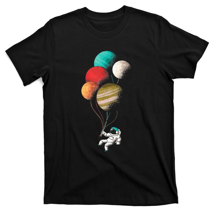 EDM Astronaut Balloon Design Dance Rave Music Festival T-Shirt