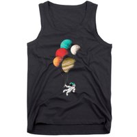 EDM Astronaut Balloon Design Dance Rave Music Festival Tank Top