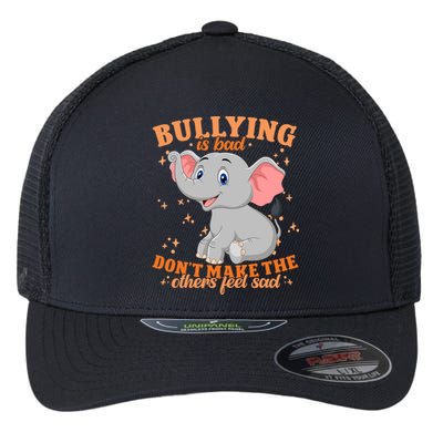 Elephant Anti Bullying Awareness Month Flexfit Unipanel Trucker Cap