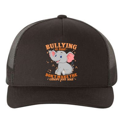 Elephant Anti Bullying Awareness Month Yupoong Adult 5-Panel Trucker Hat