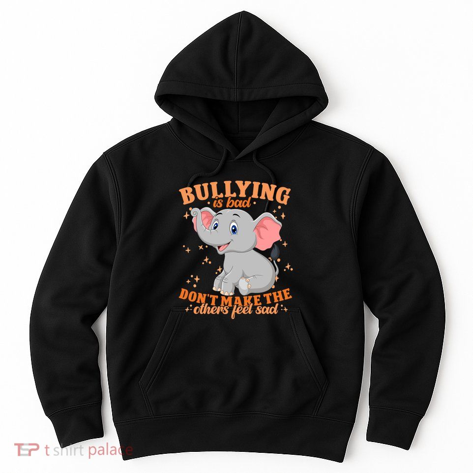 Elephant Anti Bullying Awareness Month Hoodie