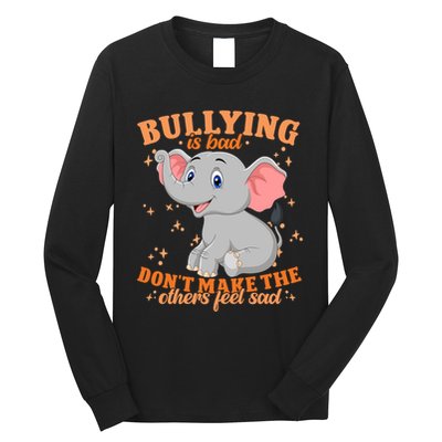 Elephant Anti Bullying Awareness Month Long Sleeve Shirt