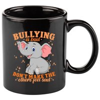 Elephant Anti Bullying Awareness Month 11oz C Handle Ceramic Mug