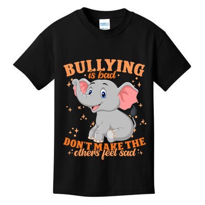 Elephant Anti Bullying Awareness Month Kids T-Shirt