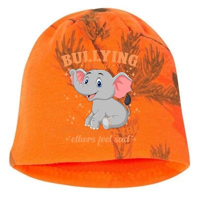 Elephant Anti Bullying Awareness Month Kati - Camo Knit Beanie