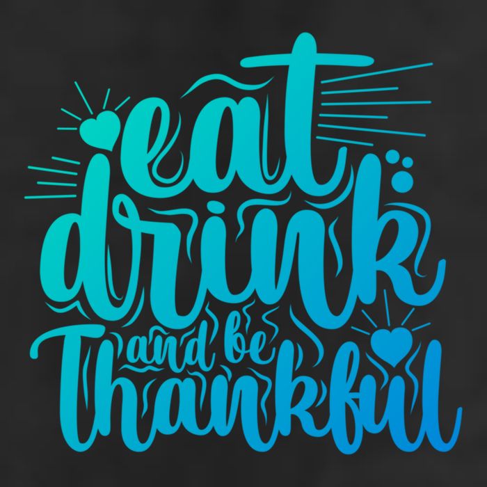 Eat And Be Thankful Funny Saying Gift 11oz C Handle Ceramic Mug