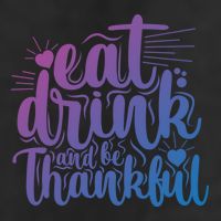 Eat And Be Thankful Funny Saying Gift 11oz C Handle Ceramic Mug